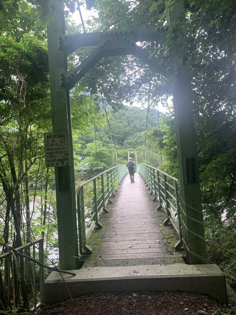 ⑥畦ヶ丸・丹沢ビジターセンターへの橋